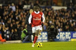 Images Dated 1st January 2011: Bacary Sagna (Arsenal). Birmingham City 0: 3 Arsenal. Barclays Premier League