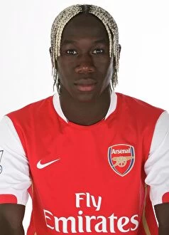 1st Team Player Images 2007-8 Collection: Bacary Sagna: Arsenal First Team Star at Emirates Stadium (2007)