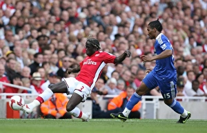Bacary Sagna (Arsenal) Florent Malouda (Chelsea) Bacary Sagna (Arsenal) Florent Malouda (Chelsea)