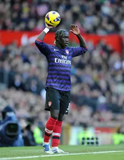 Manchester United V Arsenal 2012-13 Prints: Bacary Sagna (Arsenal). Manchester United 2: 1 Arsenal