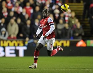 Reading v Arsenal 2012-13 Collection: Bacary Sagna (Arsenal). Reading 2: 5 Arsenal. Barclays Premier League