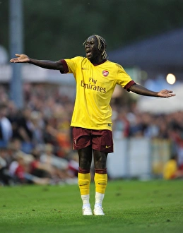 Bacary Sagna (Arsenal). SC Neusiedl 0: 4 Arsenal, Sportzentrum Neusiedl