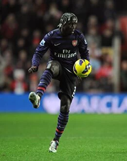 Images Dated 1st January 2013: Bacary Sagna (Arsenal). Southampton 1: 1 Arsenal. Barclays Premier League. St. Marys Stadium