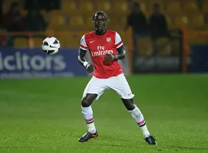 Arsenal U21 V Reading U21 2012-13 Prints: Bacary Sagna: Arsenal U21 Star Shines in Reading U21 Clash (2012-13)