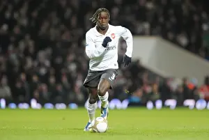 Bacary Sagna (Arsenal). West Ham United 1: 2 Arsenal, FA Cup Third Round