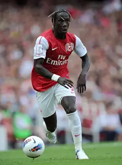 Arsenal V New York Red Bulls 2011-12 Prints: Bacary Sagna's Battle: Arsenal vs New York Red Bulls - 1:1 Stalemate at Emirates Cup