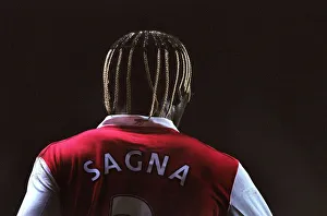 Bacary Sagna's Defiant Performance: Arsenal vs. Tottenham Hotspur in the Carling Cup Semi-Final (5:1)