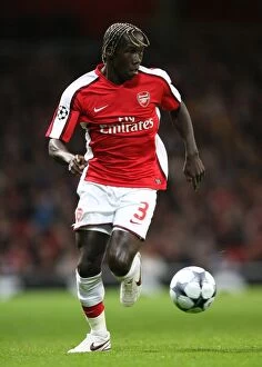 Arsenal v FC Porto 2008-09 Collection: Bacary Sagna's Leading Performance: Arsenal's 4-0 Victory Over FC Porto in Champions League