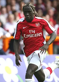 Barnet V Arsenal 2008-09 Prints: Bacary Sagna's Pre-Season Brilliance: Arsenal's 2-1 Victory Over Barnet