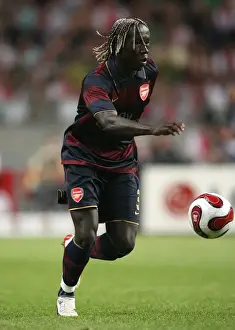 Ajax V Arsenal 2007-8 Prints: Bacary Sagna's Triumph: Arsenal's 1-0 Victory Over Ajax at ArenA