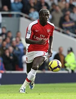 Bacary Sagna Collection: Bacary Sagna's Triumph: Arsenal's 3:0 Victory Over Tottenham Hotspur in the Barclays Premier