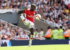 Arsenal V West Bromwich Albion 2008-09 Prints: Bacary Sagna's Victory: Arsenal 1-0 West Bromwich Albion, FA Premier League, 2008
