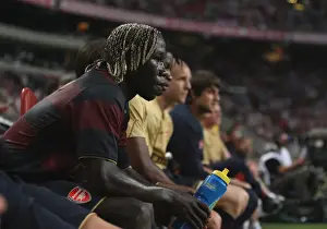 Ajax V Arsenal 2007-8 Prints: Bacary Sagna's Victory: Arsenal's 1-0 Win Over Ajax at ArenA