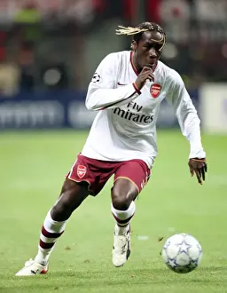 Bacary Sagna's Victory: Arsenal's 2-0 Win Over AC Milan in the UEFA Champions League (2008)