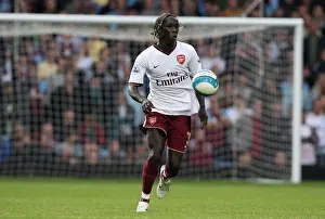 Bacary Sagna's Winning Goal: Arsenal Triumphs Over West Ham United (0:1), Barclays Premier League, 2007