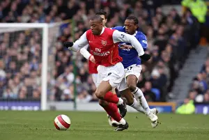 Everton V Arsenal 2006-7 Prints: Baptista vs. Fernandes: A Rivalry Revisited - Arsenal vs. Everton, 2007