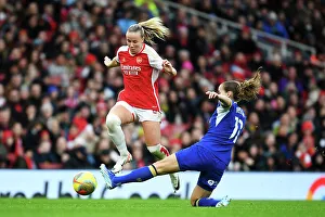 Arsenal Women V Chelsea Women 2023-24 Prints: Battle in the Barclays Women's Super League: Arsenal vs. Chelsea (2023-24)