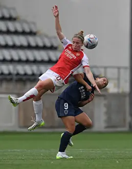 Arsenal Women V Paris FC 2023-24 Prints: Battle in the Champions League: Arsenal Women vs Paris FC (2023), Linkoping, Sweden