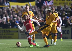 Sutton United V Arsenal 2016-17 Prints: Battle of the Cup: Sutton United vs. Arsenal in the Emirates FA Cup Fifth Round