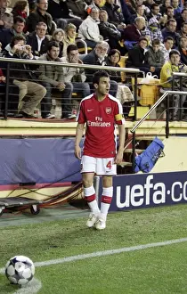 Villarreal V Arsenal 2008-9 Prints: Battle at El Madrigal: Arsenal vs Villarreal - Cesc Fabregas's Champion's League Showdown