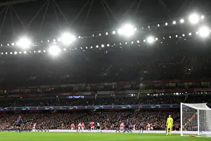 Arsenal V Sevilla 2023-24 Prints: Battle at the Emirates: Arsenal FC vs Sevilla FC - UEFA Champions League 2023/24