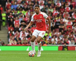 Battle at the Emirates: Arsenal vs. Tottenham - Saliba's Premier League Showdown (2023-24)