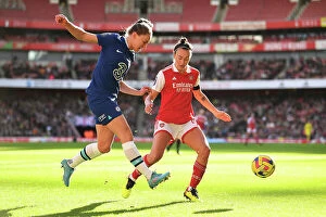 Arsenal Women v Chelsea Women 2022-23 Collection: Battle at the Emirates: Arsenal Women vs. Chelsea Women - FA Women's Super League 2022-23