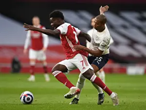 Battle at Empty Emirates: Saka vs Fernandinho - Arsenal vs Manchester City, Premier League 2020-21