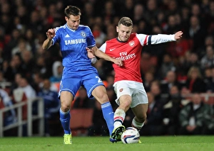 Battle at the Emirates: Wilshere vs Azpilicueta - Arsenal vs Chelsea's Midfield Showdown, Capital One Cup 2013-14