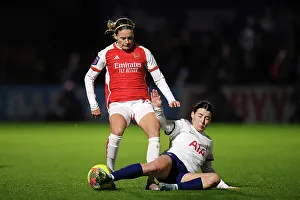 Arsenal Women V Tottenham Hotspur Women - Conti Cup 2023-24 Prints: Battle of the Goalkeepers: Lacasse vs