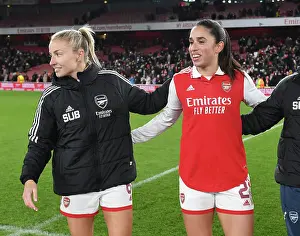Arsenal Women V Juventus Women 2022-23 Prints: Battle in Group C: Arsenal Women's Champions League Clash Against Juventus at Emirates Stadium