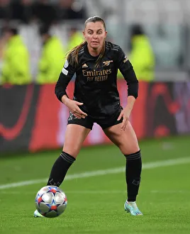 Juventus Women V Arsenal Women 2022-23 Prints: Battle in Group C: Noelle Maritz of Arsenal vs