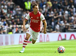 Tottenham Hotspur V Arsenal - The Mind Series 2021-22 Prints: Battle of the London Giants: Cedric Soares in Action - Tottenham vs. Arsenal, 2021-22