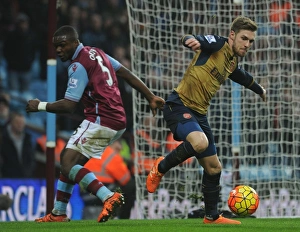 Battle in the Midfield: Aaron Ramsey vs. Jores Okore (Premier League, 2015)