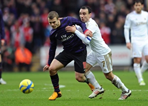 Battle of Midfield: Jack Wilshere vs. Leon Britton - Swansea vs. Arsenal FA Cup Clash