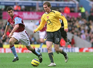 Aston Villa V Arsenal 2005-6 Prints: Battle of Midfield Masters: Hleb vs