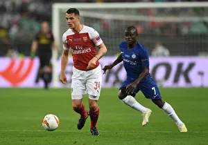 Battle of Midfield Titans: Xhaka vs. Kante - Arsenal vs. Chelsea UEFA Europa League Final, 2019