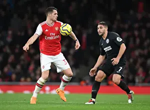 Battle of Midfield Titans: Xhaka vs Maupay in Arsenal vs Brighton Premier League Clash
