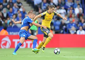 Battle in the Midfield: Xhaka vs Albrighton - Leicester City vs Arsenal, Premier League 2016-17