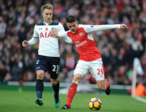Battle of Midfield: Xhaka vs. Eriksen - Arsenal vs. Tottenham, Premier League 2016-17