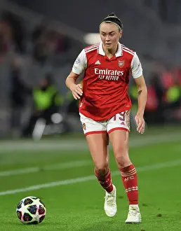 Bayern Munich V Arsenal Women 2022-23 Prints: Battle in Munich: Arsenal vs. Bayern Munich - UEFA Women's Champions League Quarter-Final