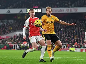 Battle for Possession: Arsenal vs. Wolverhampton Wanderers, Premier League 2023-24
