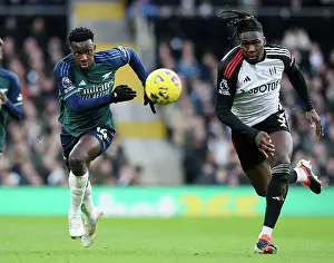 Battle for Possession: Fulham vs. Arsenal - Premier League 2023-24
