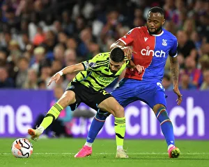 Battle for Possession: Jorginho vs. Jordan Ayew - A Premier League Showdown at Selhurst Park