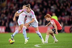 Southampton Women V Arsenal Women - Conti Cup 2023-24 Prints: Battle for Possession: Southampton Women vs. Arsenal Women - FA WSL Cup 2023-24