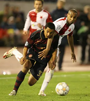 The Battle of Prague: Walcott vs. Tavares - Arsenal vs. Slavia Prague, UEFA Champions League, Group H, 7/11/2007