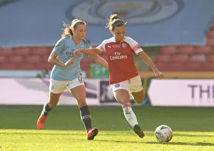 A Battle of Stars: Arsenal vs Manchester City Women - FA WSL Continental Cup Final