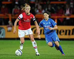 Arsenal Ladies V Birmingham City - WSL League Cup Final 2012-13 Prints: A Battle of Stars: Katie Chapman vs