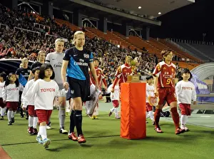 Battle of the Stars: Kawasumi vs. Ludlow - A 1-1 Draw in Tokyo's Charity Match between INAC and Arsenal Ladies