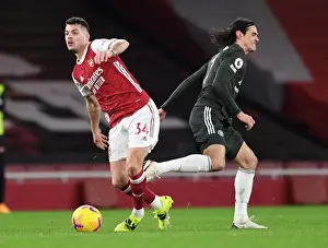 Battle of the Stars: Xhaka vs Cavani - Arsenal vs Manchester United, Emirates Stadium, Premier League 2020-21 (Empty)